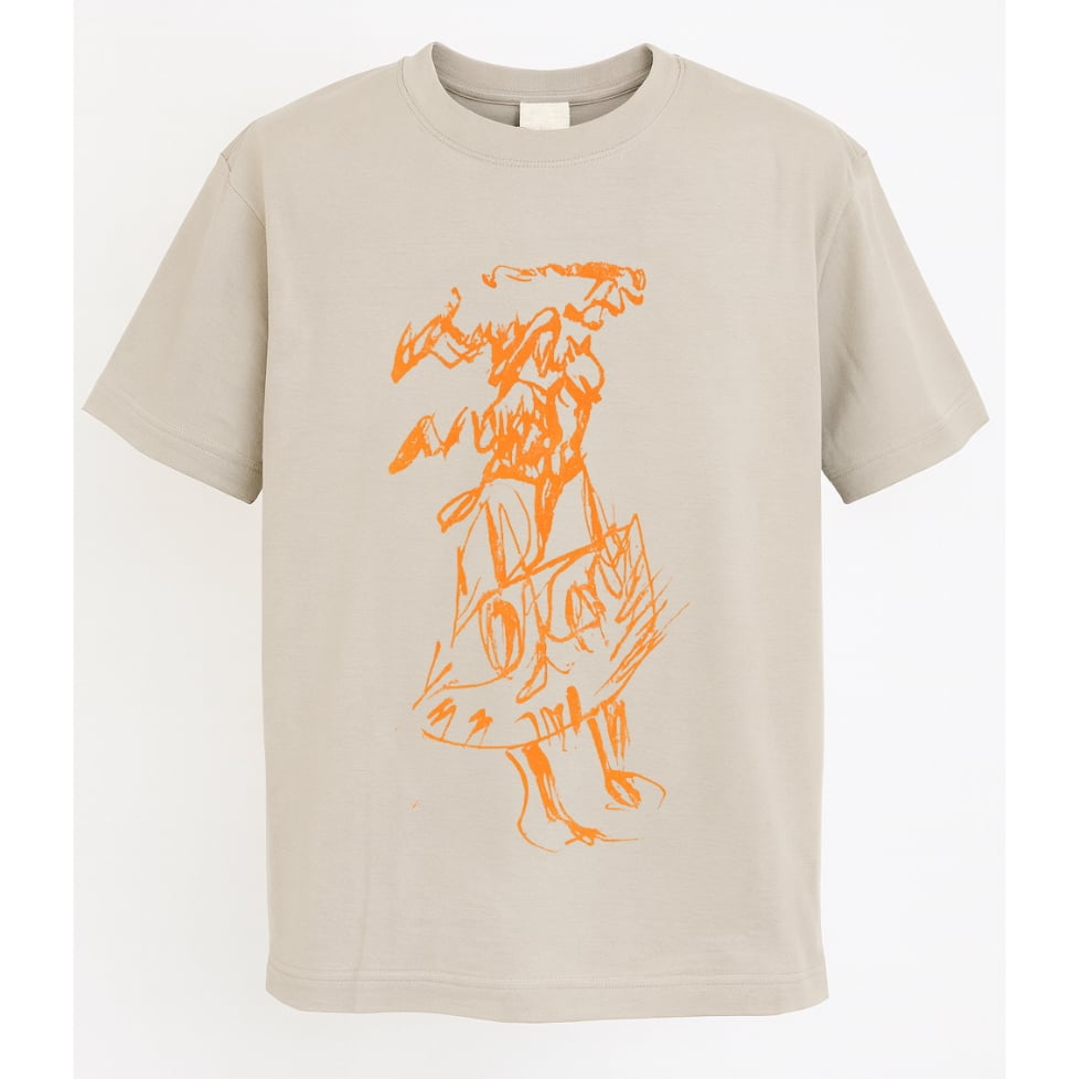 岡崎乾二郎【直筆サイン】デザイン Tシャツ 灰塚アースワーク Lサイズ 岡崎乾二郎【直筆サイン】デザイン Tシャツ 灰塚アースワーク Lサイズ