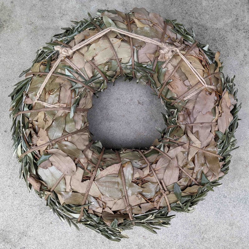 二名良日：オリーブのリース | nowaki