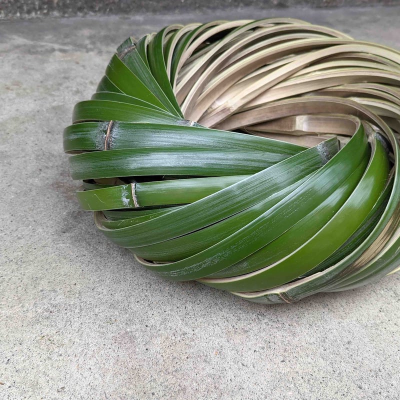 二名良日：青竹のリース（極小） | nowaki