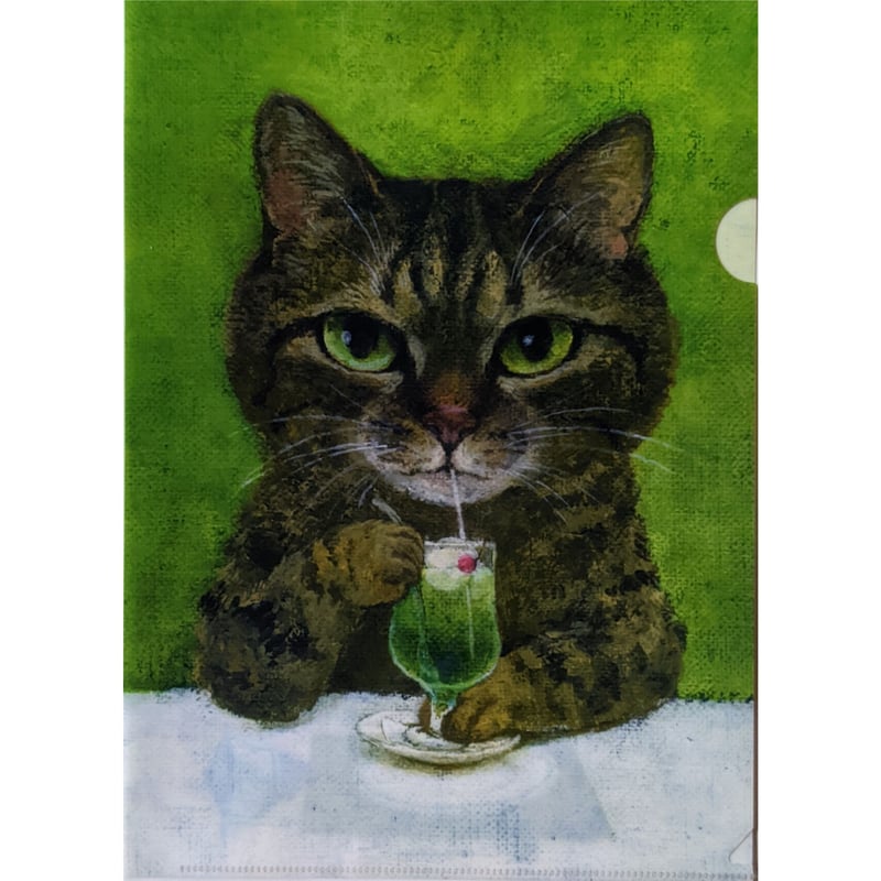 町田尚子：クリアファイル「キジトラメロン」 | nowaki