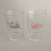 植田真『りすとかえるとかぜのうた』グラス