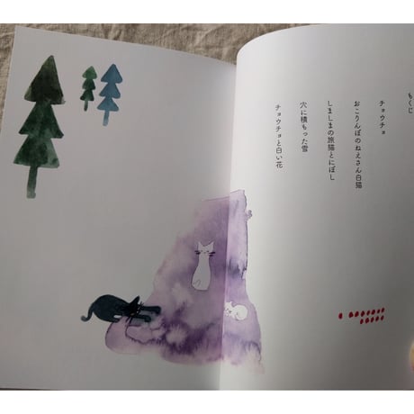 『ある３びきのきょうだい猫の話』（たんじあきこ） ＊サイン入り