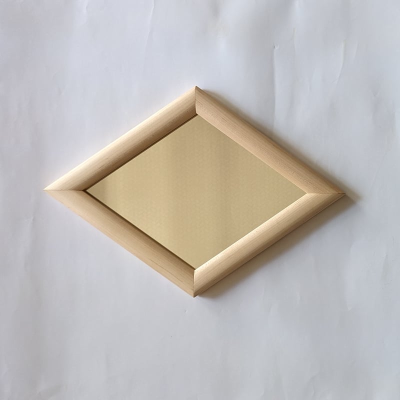 一点もの ハンドメイド 鏡 ヴィンテージ加工鏡 PetiteSize