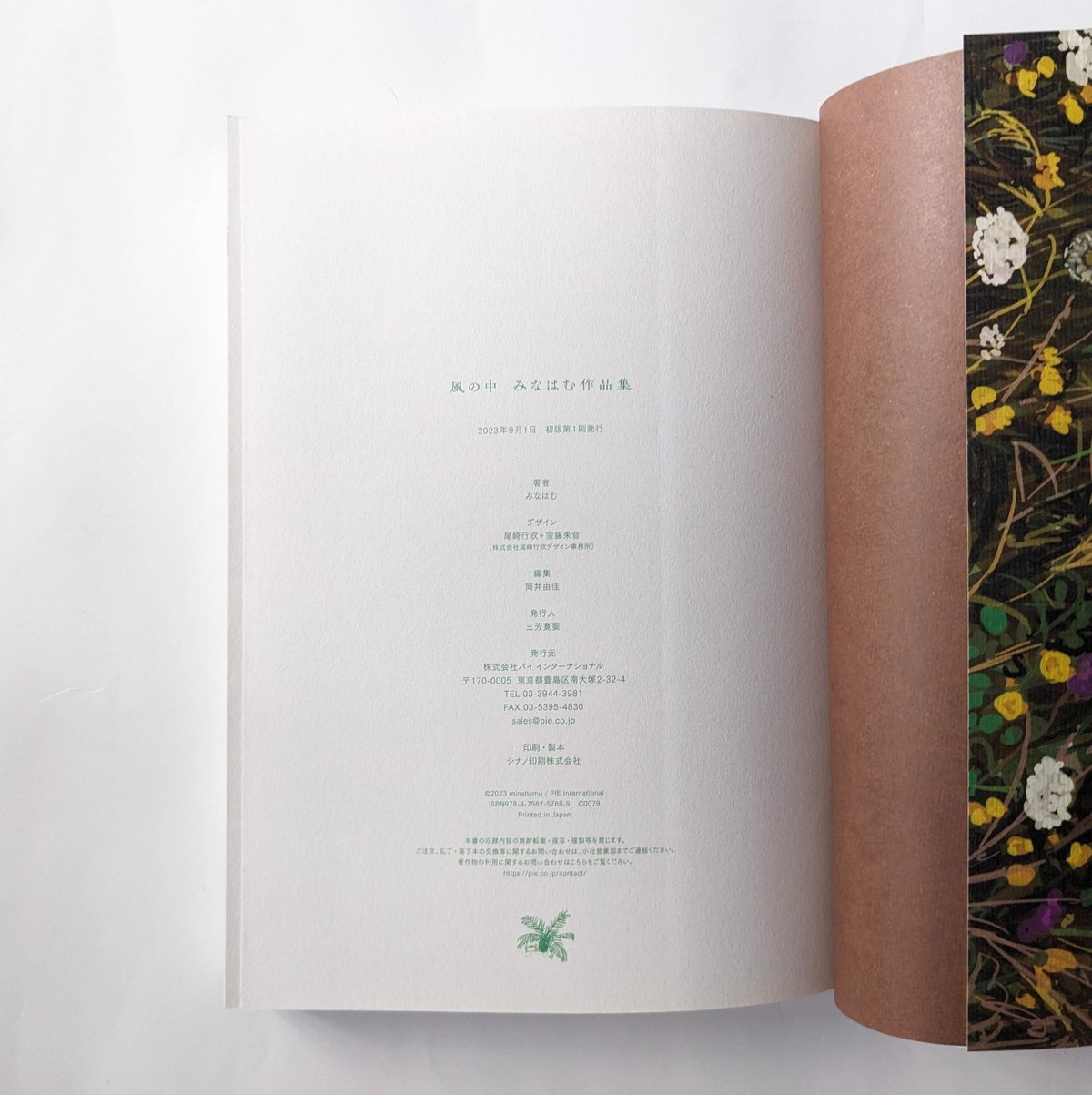 みなはむ作品集『風の中』（みなはむ）＊サイン入り | nowaki