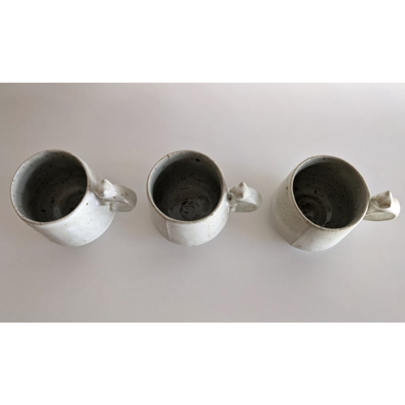 鈴木稔　初窯　掛合湯呑 鈴木稔 初窯 掛合湯呑