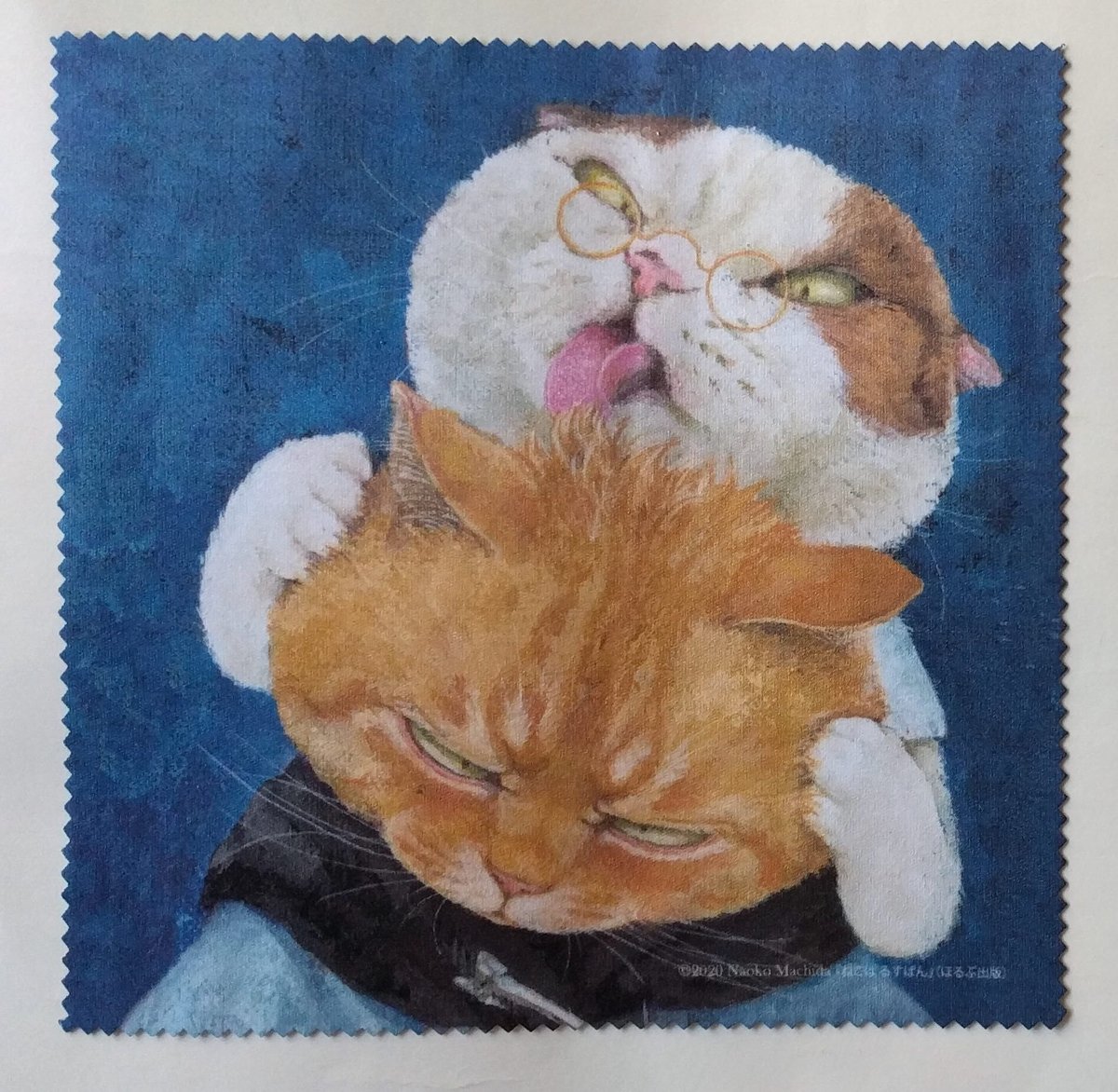 小林牧牛氏作品　猫と小鳥　本の上でお昼寝 小林牧牛氏作品 猫と小鳥 本の上でお昼寝 小林牧牛氏作品 猫と小鳥 本