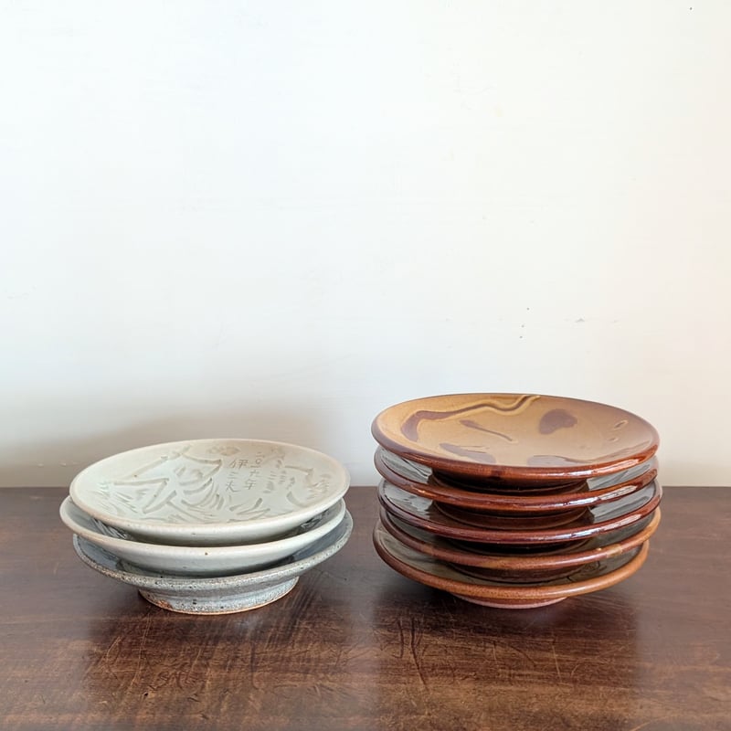牧野伊三夫絵付皿：湯町窯 | nowaki