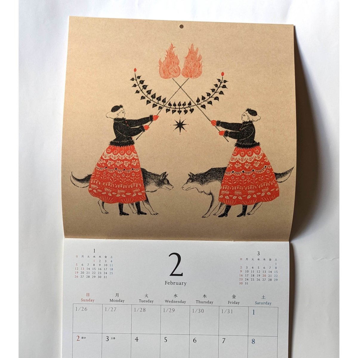 杉本さなえカレンダー2025「Season's Calling」 | nowaki