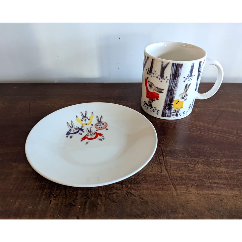 出久根育：こうさぎ小皿 | nowaki