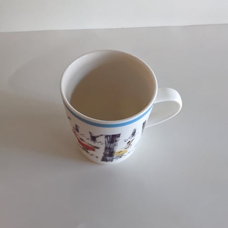出久根育：こうさぎマグカップ（ミニ）