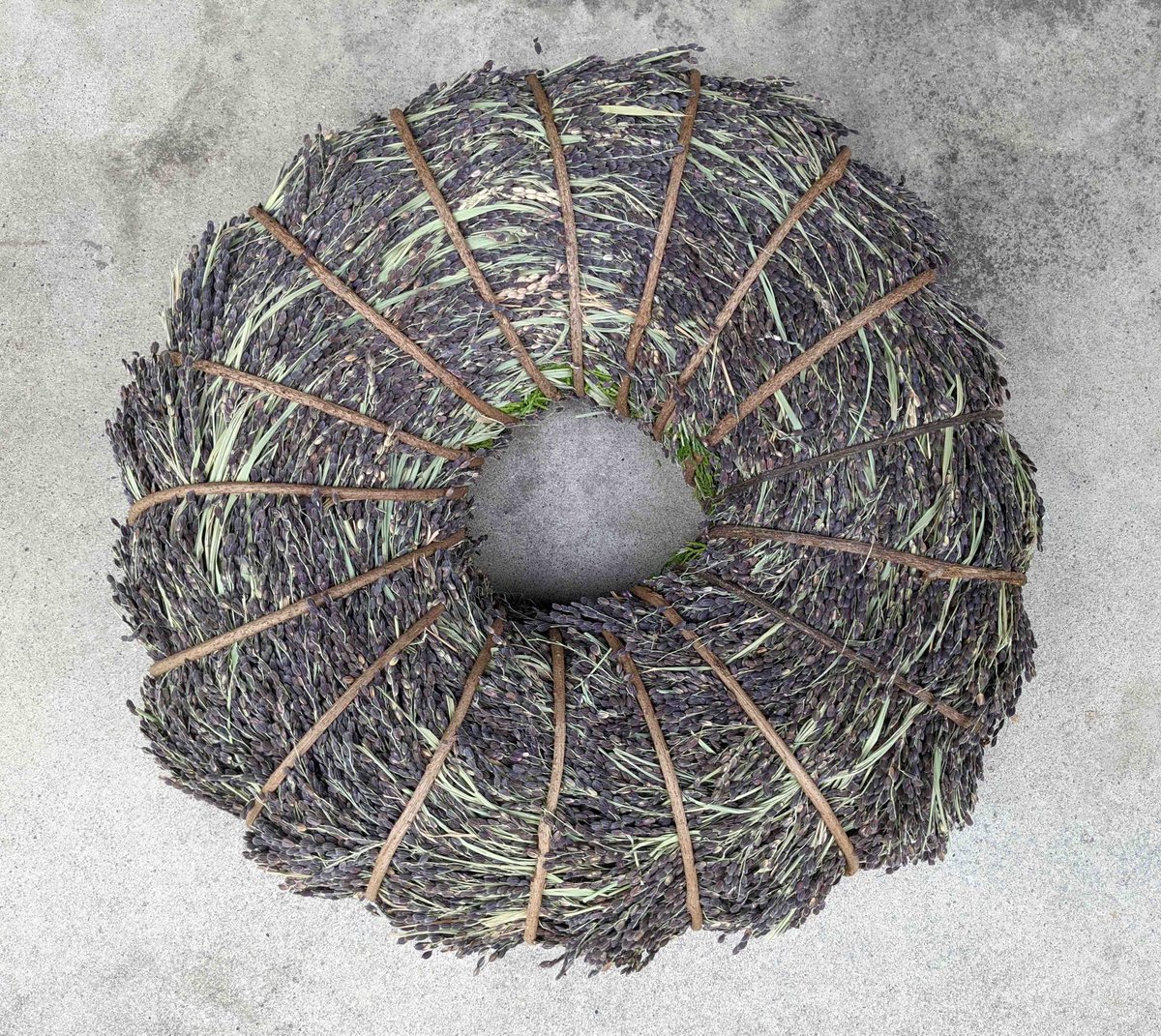 二名良日：黒米（古代米）のリース | nowaki