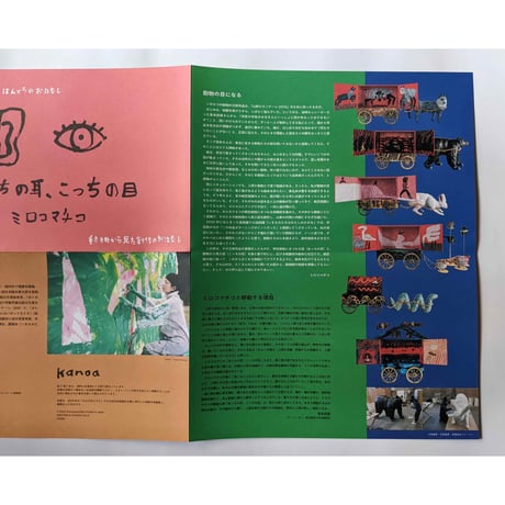 『あっちの耳、こっちの目』（ミロコマチコ）＊サイン入