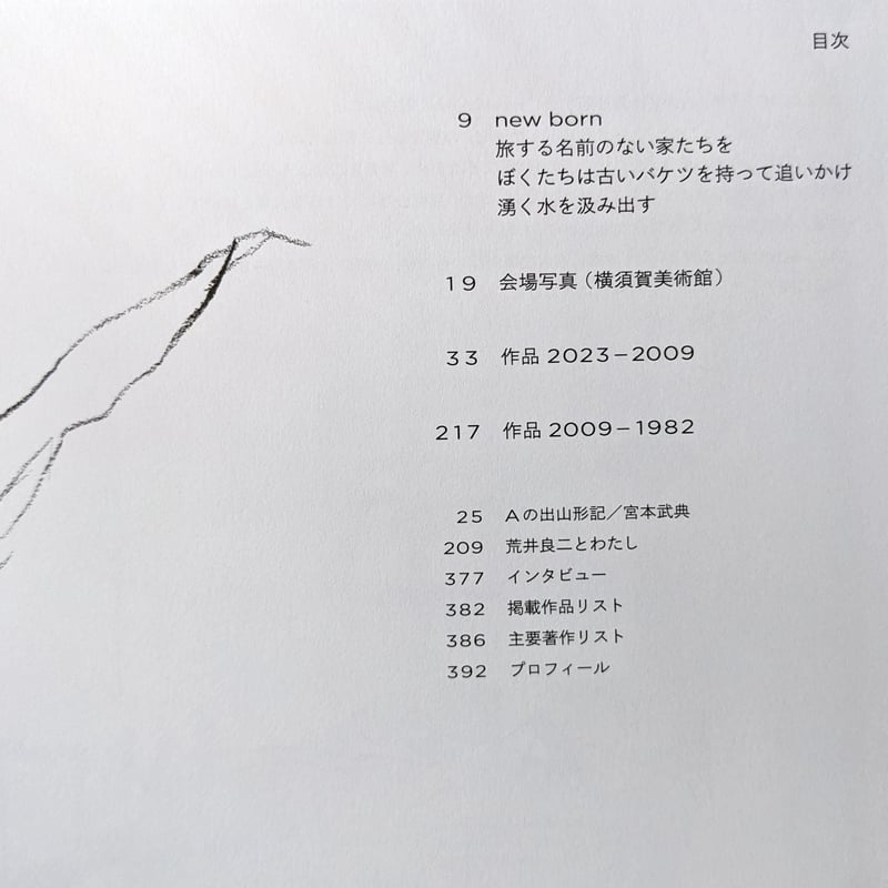荒井良二図録：「new born」（表紙2種類） | nowaki