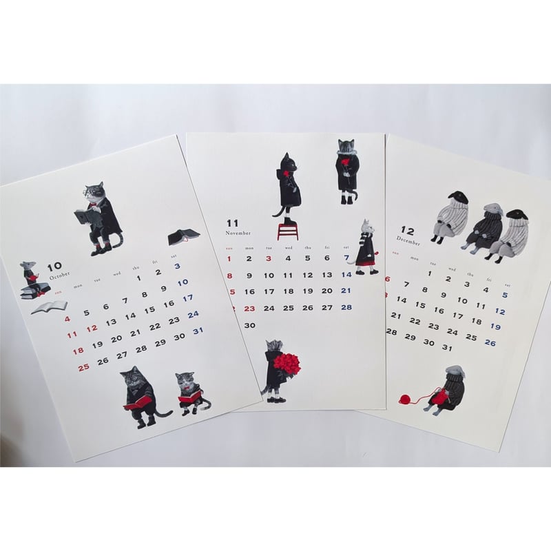 牧野千穂：カレンダー2026「 Love and All That 」 | nowaki