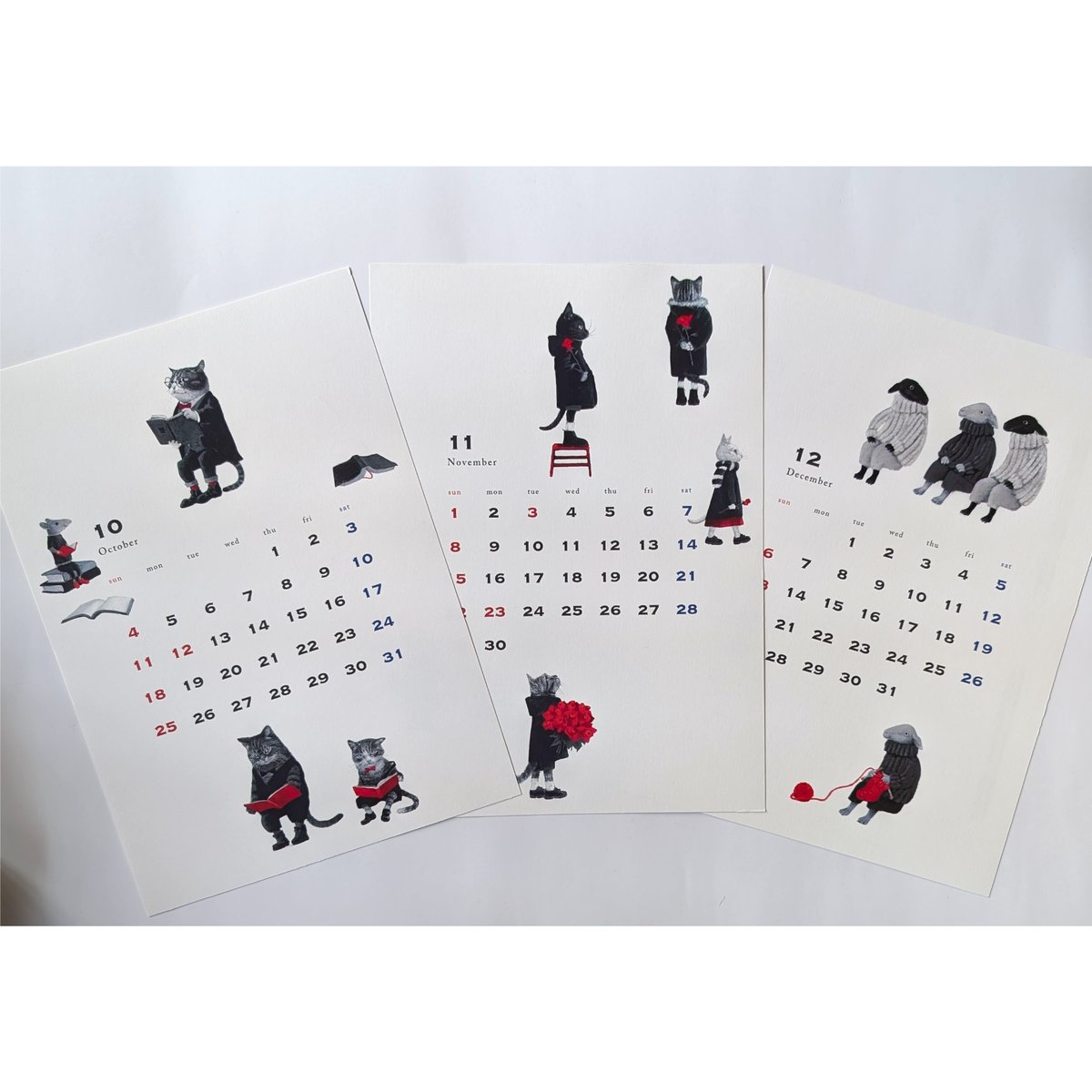 牧野千穂：カレンダー2026「 Love and All That 」 | nowaki