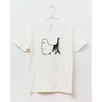はまぎしかなえ：Tシャツ「チェックされるおばけ」