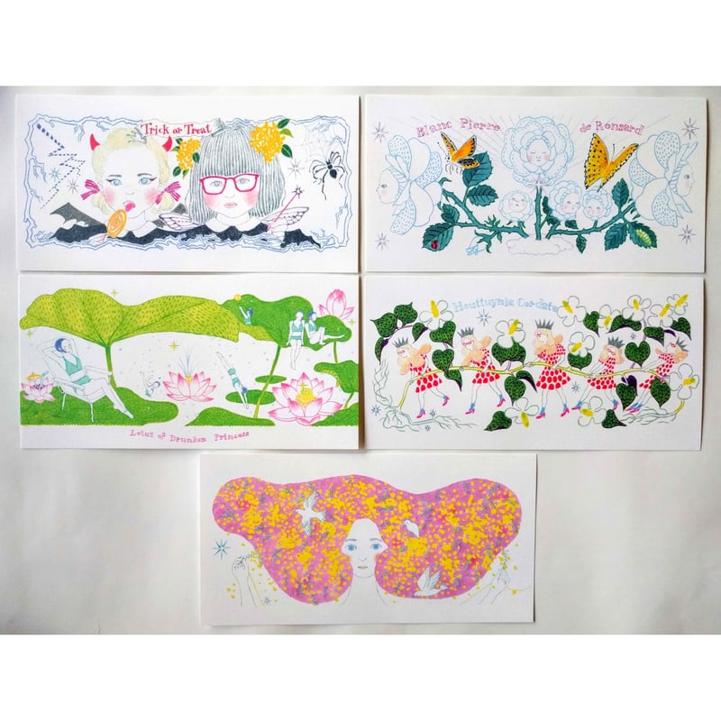 マルー：ポストカード（横長）B | nowaki