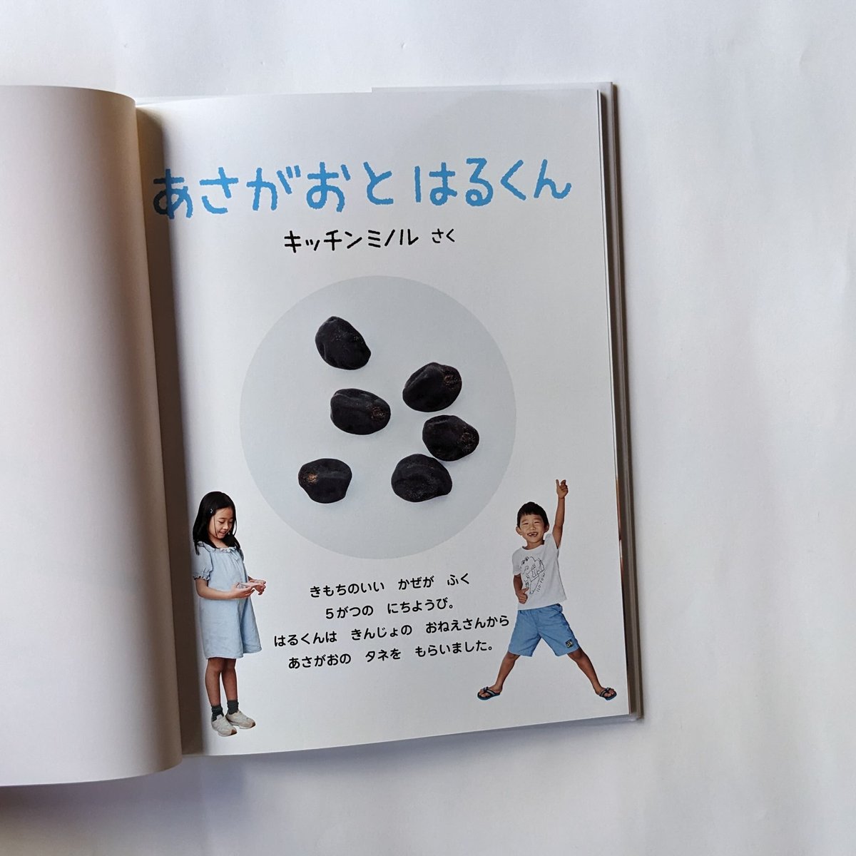 あさがおとはるくん』（キッチンミノル） ＊サイン入り | nowaki