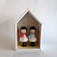 どいかや：「チリとチリリ」こけし（CLiCQUES）