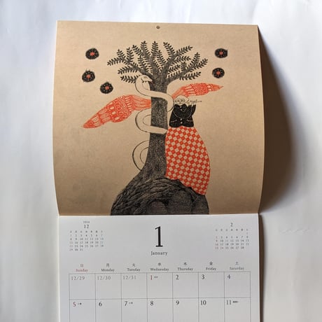 杉本さなえカレンダー2025「Season's Calling」