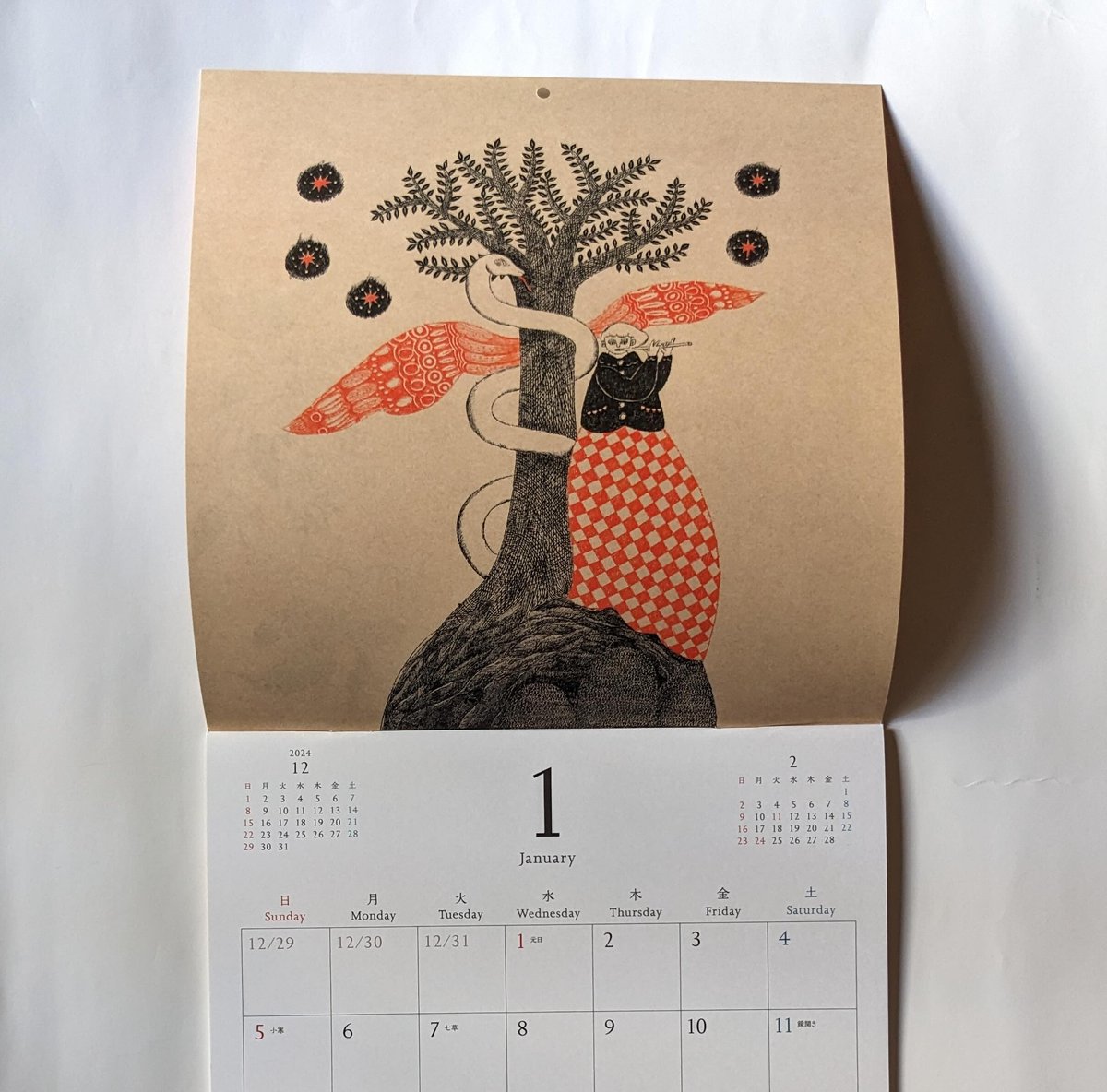 杉本さなえカレンダー2025「Season's Calling」 | nowaki