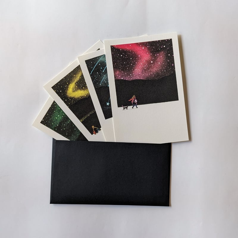 嶽まいこポストカードセット「STARRY WINDOW」 | nowaki