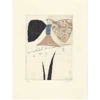 タダジュン版画作品「a wild in summer」（シート）