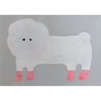三好愛：「犬の靴下になるゆめ」