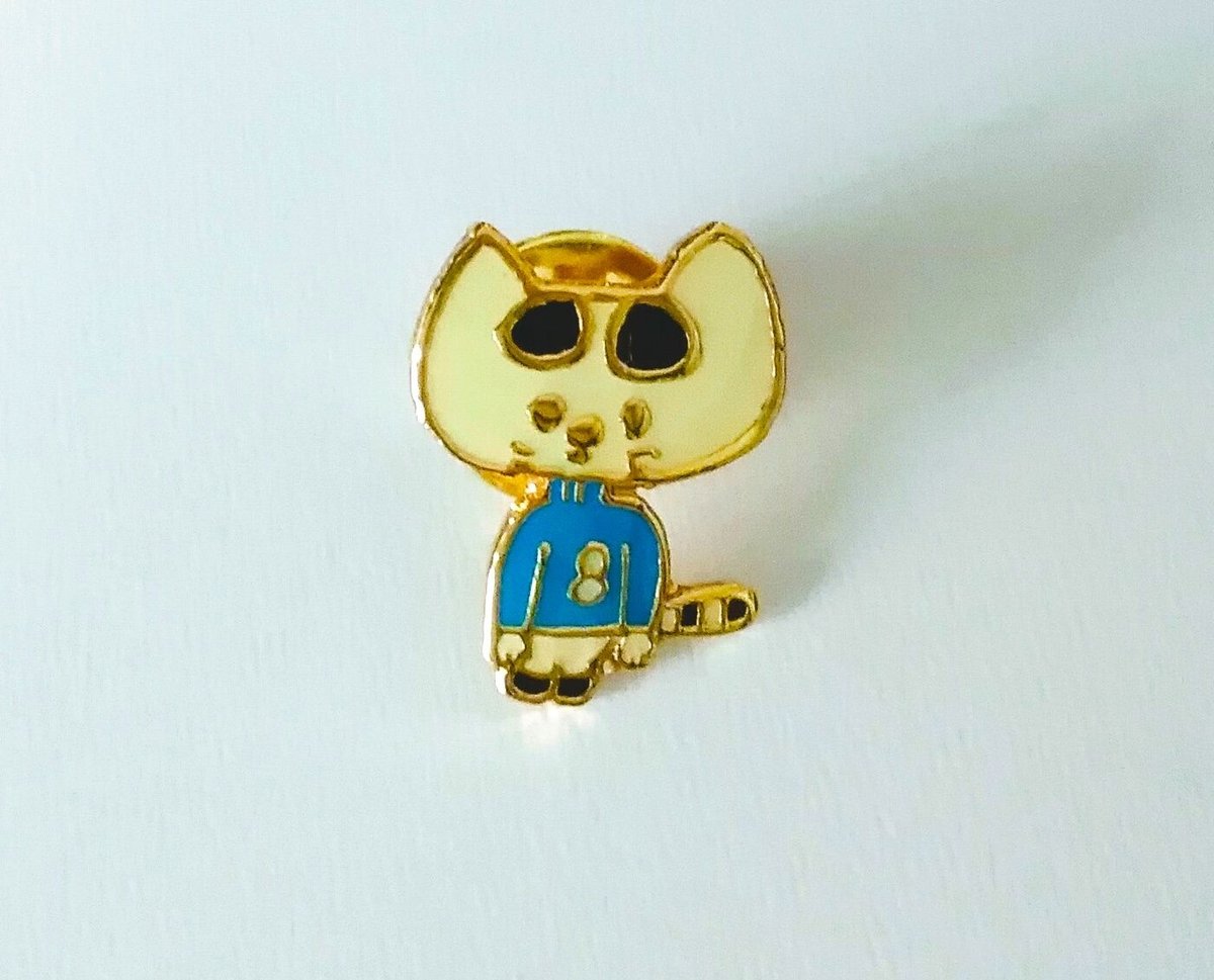 NBCの東京オリンピックの招き猫のピンバッジ NBC Tokyo 2020 Olympic Media Pin Badge Happy Cat -- new in
