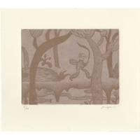 さかたきよこ版画作品「Sense of wonder」（シート）