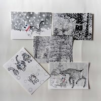 みなはむ：正方形ポストカードセット（3枚1組） | nowaki