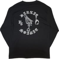"KOUNE"-LONGSLEEVE T-SHIRT BLACK