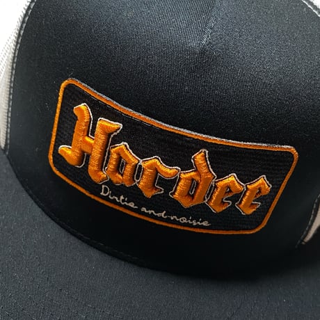 HARDEE 2TONE MESH CAP BLACK/WHITE