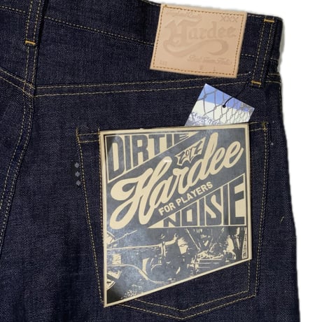 HARDEE "TRUE FORM"-5POCKET DENIM PANTS INDIGO