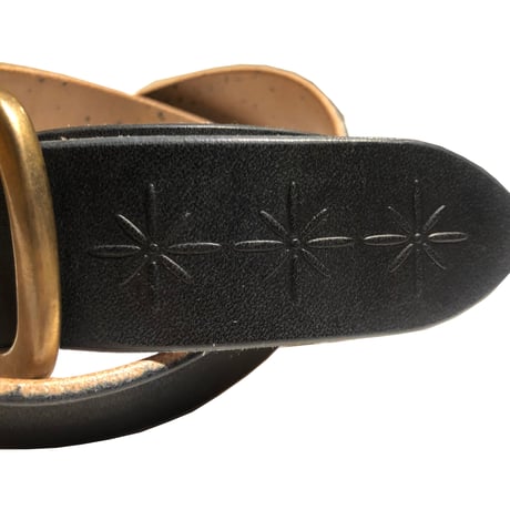 Hardee×GARNET LEATHER BELT  NOMAL