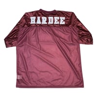 "HC LOGO"-S/S MESH GAME SHIRT BURGUNDY