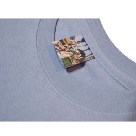 HARDEE "INSIDE"HEAVY OZ S/S POCKET TEE LIGHT BLUE