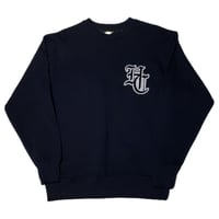 HARDEE "HCLOGO"- CREW NECK SWEAT BLACK