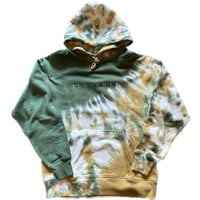 HARDEE "S.I.N.G" TYEDYE HOODIE OLIVE