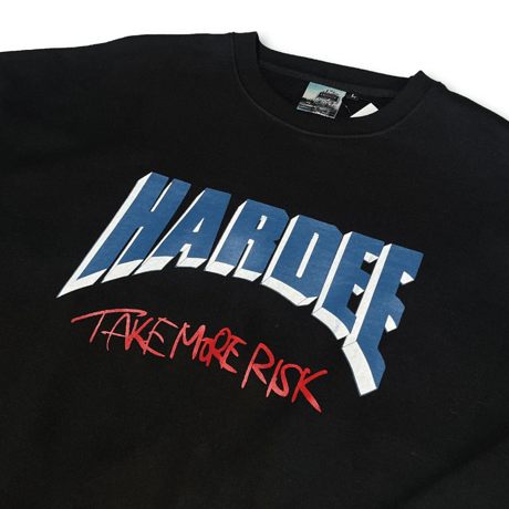 HARDEE "BALL"-WIDE SILHOUETTE SWEAT BLACK