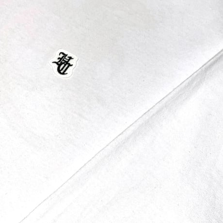 HARDEE "DN"-CREW NECK L/S T-SHIRT WHITE