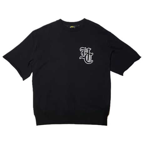 HARDEE "HCLOGO"- S/S CREW NECK SWEAT  ASH/NAVY/GRAY