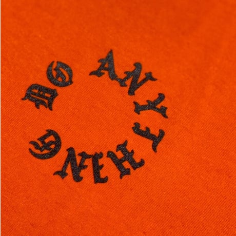 BACKWARDS CRAB-S/S T-SHIRT　ORANGE