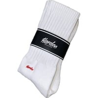 HARDEE "CLASSIC LOGO"-SOX WHITE