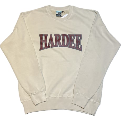 HARDEE "DIRTIE NOISIE"-CREW NECK COLOR SWEAT IVORY