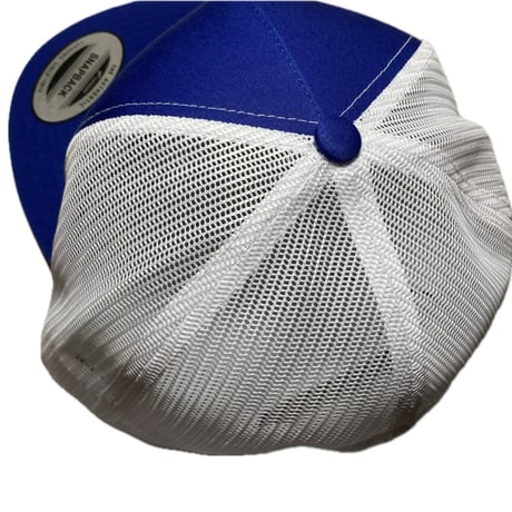 HARDEE 2TONE MESH CAP BLUE/WHITE