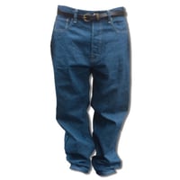 HARDEE "ARD PT"NEP DENIM PANTS BLUEGREEN