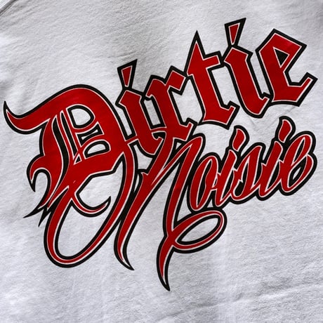 HARDEE "DN"-CREW NECK L/S T-SHIRT WHITE