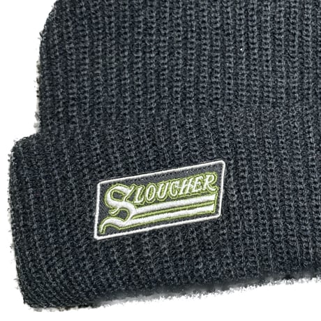 HARDEE "SLCH"KNIT CAP BLACK