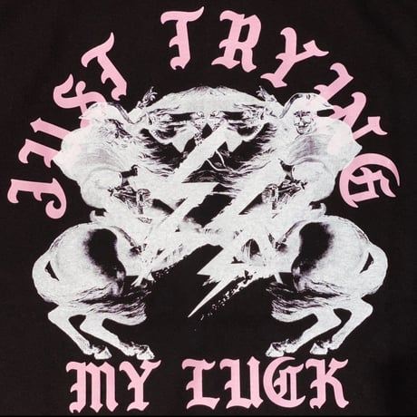 BACKWARDS CRAB-S/S T-SHIRT　BLACK